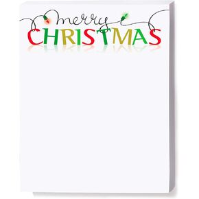 Paperdirect Merry Christmas Lights Papers Winter Holiday Theme Stationery, Border Paper, Letterhead 8.5 x 11, 25 sheets, Elegant Premium Writing Paper, Decorative Printer Paper