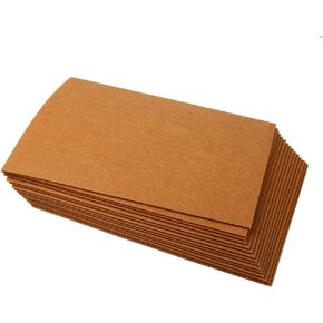 Polyester Felt Sheet Stiff 15 Sheets 20 x 30 cm(7-7/8 X 11-7/8 in 5/64 in Thick) (Teal)