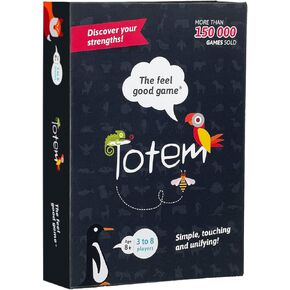 Totem the feel good game – Team Building, Therapy Games for Teens, Family Games for Kids and Adults, Counseling Activities, Boost Mindfulness, Social Emotional Skills and Self-Esteem