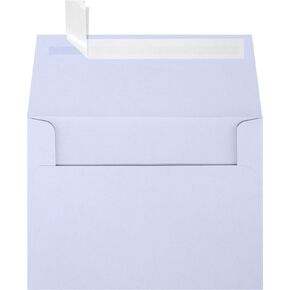 LUXPaper A6 Invitation Envelopes | Peel & Press | 4 3/4" x 6 1/2" | Lilac Purple | 80lb. Text | 50 Qty