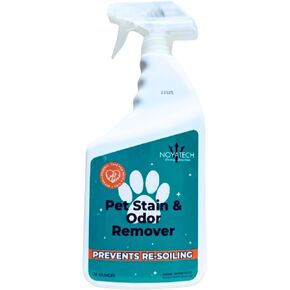 Pet Stain & Odor Remover - Fast-Acting Enzyme Cleaner for Dog & Cat Urine - Safe for Carpets, Floors, Furniture - Non-Toxic, Pet-Safe Formula - 32 oz Spray