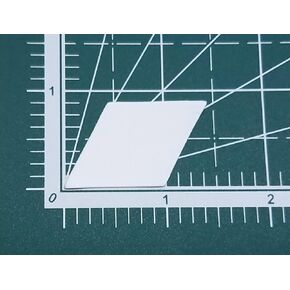 1" Diamond 60 Degree English Paper Piecing EPP Set of 100 (100 Piece Set) (100 Piece Set)
