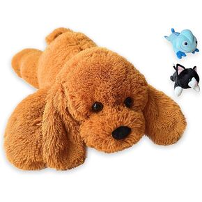 Tons of Love Weighted Stuffed Animals for Adults, Teens & Kids - Stuffed Animal Dog for Better Sleep - Emotional Support Plush - Big Stuffed Animal for Stress Relief & Enhanced Focus 5 lbs. 26 inches
