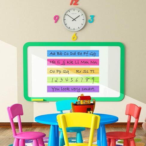 96 Strips Ruled Sentence Strips, 3 x 24 Inches Sentence Strips for Teacher Word Strips Sentence Strips Lined Multicolored Sentence Strips for School Students Office Supplies (White) in Saudi Arabia