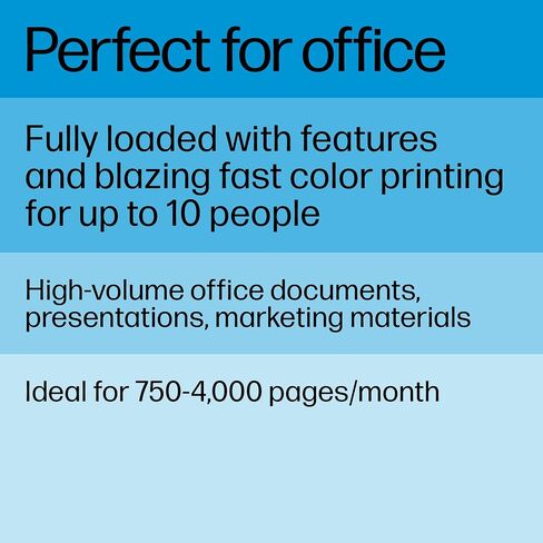 HP Color LaserJet Pro 4201dn Printer, Print, Fast speeds, Easy setup, Mobile printing, Advanced security, Best-for-small teams. Ethernet & USB only. Not Wireless. White in Saudi Arabia