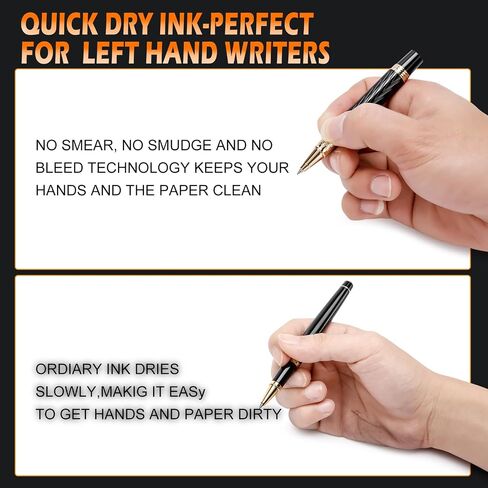 iMenaiy EDC Rollerball Point Pens for Travel Writing Journaling, Luxury Mini Pocket Pens for Men Women Boss Writers, Good Nice Pen Gifts Birthday Christmas Graduations, Gold in Saudi Arabia