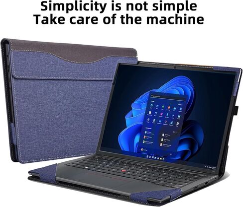 قضية الكمبيوتر المحمول لـ Lenovo ThinkPad E14 Gen 2 | ThinkPad E14 Gen 3 | ThinkPad E14 Gen 4 14 "| Inspiron14 (3420) محمول قشرة حماية الكمبيوتر المحمول القابلة للفصل (الأزرق) in Kuwait