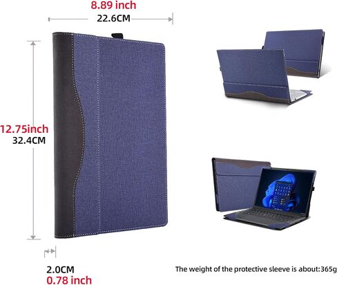 قضية الكمبيوتر المحمول لـ Lenovo ThinkPad E14 Gen 2 | ThinkPad E14 Gen 3 | ThinkPad E14 Gen 4 14 "| Inspiron14 (3420) محمول قشرة حماية الكمبيوتر المحمول القابلة للفصل (الأزرق) in Kuwait