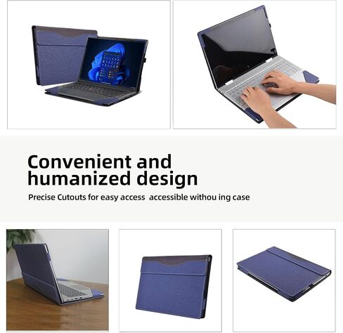 قضية الكمبيوتر المحمول لـ Lenovo ThinkPad E14 Gen 2 | ThinkPad E14 Gen 3 | ThinkPad E14 Gen 4 14 "| Inspiron14 (3420) محمول قشرة حماية الكمبيوتر المحمول القابلة للفصل (الأزرق) in Kuwait