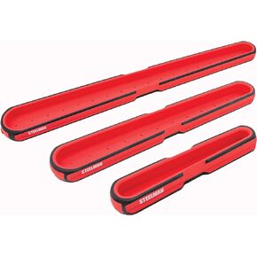 Steelman 75105 Medium 12-Inch Long Magnetic Steel Socket Storage and Parts Accessory Tray