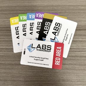Escape from Tarkov Red Card TerraGroup Labs Key Card Accessories 7pcs