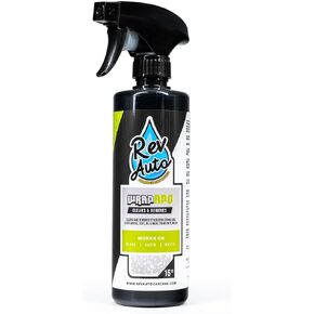 Rev Auto Wrap APC - Removes Soot, Oil, Scuff Marks and Light to Medium Stains From Vinyl Wrap For Cars | Vinyl Wrap Scuff Remover | Works For All Vinyl Wrap Finish | Exterior Wrap Care Product (16oz)