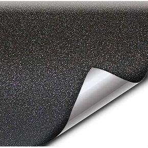VViViD Black Matte Diamond Vinyl Wrap Film for DIY No Mess Easy to Install Air-Release Adhesive (1ft x 5ft)
