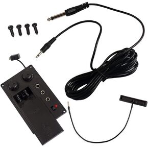 MILISTEN Pickup Pickup Mic Violin EQ Bass Eq 1 violin pickup violin parts violin accessories violin pickup Set Violin Equalizer Preamp Pickup Equalizer Violin Microphone Violin