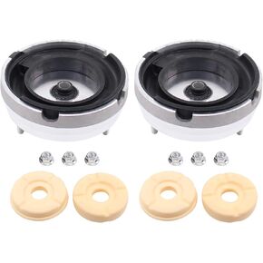 MOTOKU Pair Front Left Right Strut Shock Mount and Support Upper Lower Set for X5 X6 E70 E71 2007-2014