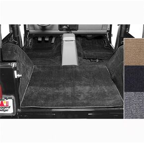 Rugged Ridge | Deluxe Carpet Kit, Black | 13690.01 | Fits 1976-1995 Jeep CJ & Wrangler YJ