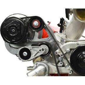 ICT Billet Air Conditioner Compressor Bracket Compatible with LS Corvette R4 A/C LS1 LS3 CTS-V LSX LS7 LS9 LS3 LS2 LQ4 LQ9 LS6 L92 L99 L33 LR4 Designed & Manufactured in the USA 551585X-1