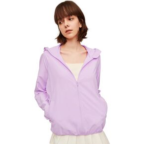 OHYOGA Women's Sun Protection Hoodie Long Sleeve Shirt Quick Dry Jacket for Running Hiking Outdoor Activities UPF 50+