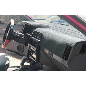 Dash Cover Mat Custom Fit for 1994-1997 Nissan Hardbody D21 Pickup Truck / 1994 1995 Pathfinder, Dashboard Cover Pad Carpet Protector F137 (Black)