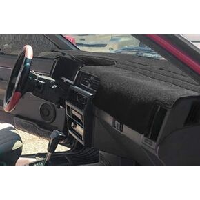 Dash Cover Mat Custom Fit for 1994-1997 Nissan Hardbody D21 Pickup Truck / 1994 1995 Pathfinder, Dashboard Cover Pad Carpet Protector F137 (Black)