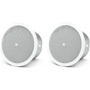 JBL Professional Control 19CST 8-Inch Ceiling Subwoofers, with Transformer Taps, Sold as Pair,White