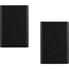 Acoustic Audio by Goldwood Acoustic Audio SLM1B Mountable On Wall Slim Speakers Home Theater Wired Pair Pack, Black