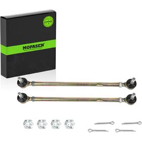 2 Pack Tie Rod Sets for Yamaha Banshee 350 YFZ350 1987-2006 2GU-23831-01-00, 1UY-23841-01-00, 1UY-23845-01-00, 59V-23841-01-00, 59V-23845-01-00, 59V-23845-02-00, 59V-23841-02-00 By MOPASEN