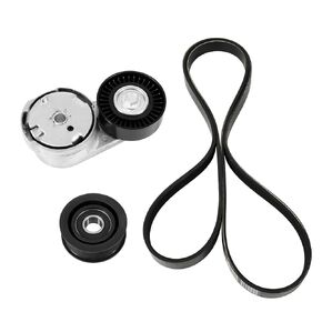 Engine Drive Belt Tensioner Idler Pulley Serpentine Belt Drive Component Kit Fit for Chrysler 200/Town & Country, Dodge Avenger/Grand Caravan/Journey, Ram C/V, 2011-2019#Replace 90K-39282D