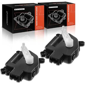 A-Premium Set of 2 HVAC Heater Blend Door Actuator, Compatible with Ford Mustang 2005-2009, Left Main or Right Main, Defrost or Mode Actuator, Replace# 4R3Z19E616AA