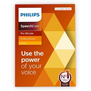 Philips LFH4422 SpeechExec Pro 11.5 Dictate 2-Year Subscription Software