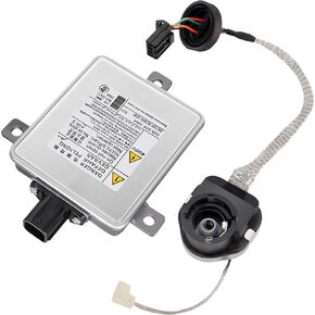 W3T19371 Xenon HID Headlight Ballast W/ Igniter - Compatible with Acura TL, TL-S, TSX, ZDX, RDX, MDX, CSX, Honda CR-Z, Odyssey, Mazda CX-5, CX-9, 3, Mitsubishi Outlander - Replaces W3T15671 W3T16271