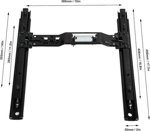 Car Seat Electrical Seating Slider, Flexible Forward Backward 12V Low Noise Steel Strong Load Bearing Electric Seat Slide Rail for Commercial Vehicle in Saudi Arabia
