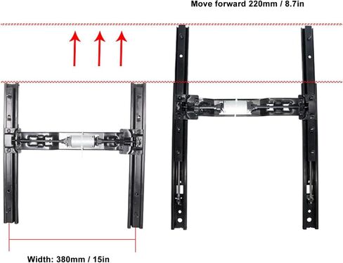 Car Seat Electrical Seating Slider, Flexible Forward Backward 12V Low Noise Steel Strong Load Bearing Electric Seat Slide Rail for Commercial Vehicle in Saudi Arabia