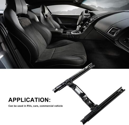 Car Seat Electrical Seating Slider, Flexible Forward Backward 12V Low Noise Steel Strong Load Bearing Electric Seat Slide Rail for Commercial Vehicle in Saudi Arabia