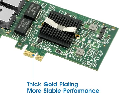 بطاقة شبكة 10 جيجا بايت مع مجموعة شرائح Mellanox ConnectX-3، ومحول SFP مزدوج + منافذ PCI Express Ethernet يدعم Windows Server/Linux/VMware in Kuwait
