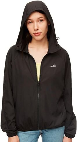 OHYOGA Women's Sun Protection Hoodie Long Sleeve Shirt Quick Dry Jacket for Running Hiking Outdoor Activities UPF 50+ in Kuwait