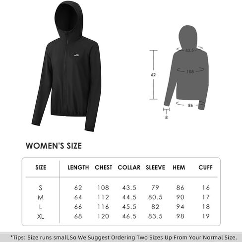 OHYOGA Women's Sun Protection Hoodie Long Sleeve Shirt Quick Dry Jacket for Running Hiking Outdoor Activities UPF 50+ in Kuwait