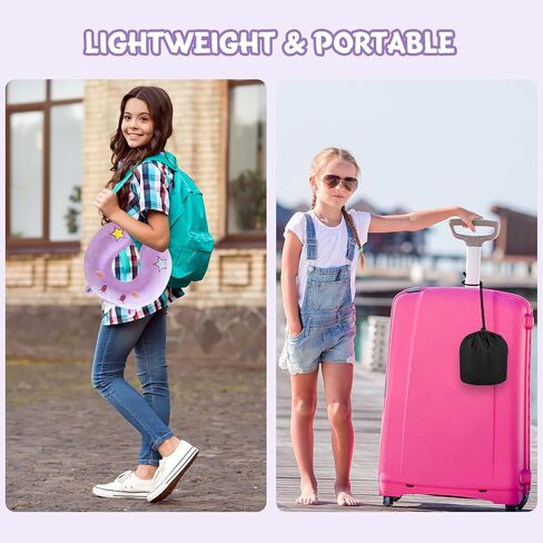 Travel Pillow for Kids Adult Cute Neck Pillow for Traveling Memory Foam Airplane Pillow with Sleep Mask Animal Flight Pillow Head Rest Neck Support for Cars Long Flights in Saudi Arabia