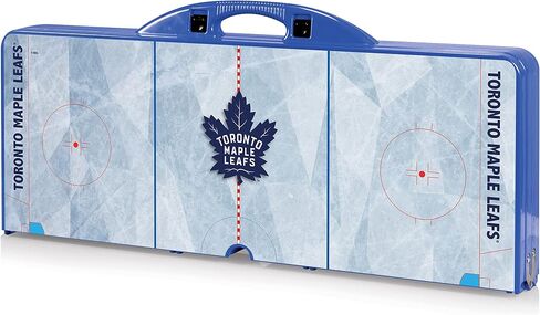 PICNIC TIME NHL Hockey Rink قابلة للطي للنزهة والتخييم وطاولة خارجية مع فتحة مظلة in Saudi Arabia