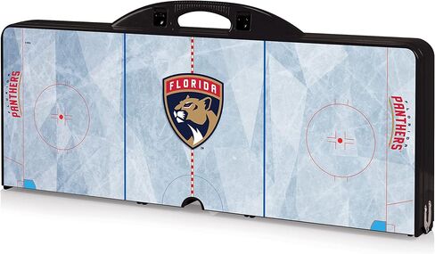 PICNIC TIME NHL Hockey Rink قابلة للطي للنزهة والتخييم وطاولة خارجية مع فتحة مظلة in Saudi Arabia