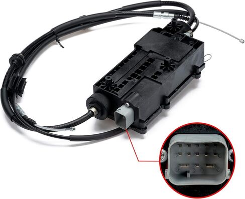 Parking Brake Actuator with Control Unit 34436788556 Compatible with BMW X5 X6 E70 E71 E72 34436850289 34436788968 34436796072 Emergency Parking Brake Actuator Cable in Saudi Arabia