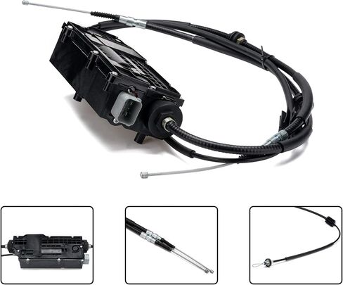 Parking Brake Actuator with Control Unit 34436788556 Compatible with BMW X5 X6 E70 E71 E72 34436850289 34436788968 34436796072 Emergency Parking Brake Actuator Cable in Saudi Arabia