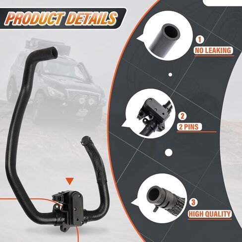 صمام التحكم في خرطوم مدخل وحدة السخان متوافق مع Nissan Armada 2004-2015 5.6L Infiniti QX56 2006-2010 5.6L يستبدل 92400ZW10A 92400-ZW10A in Saudi Arabia