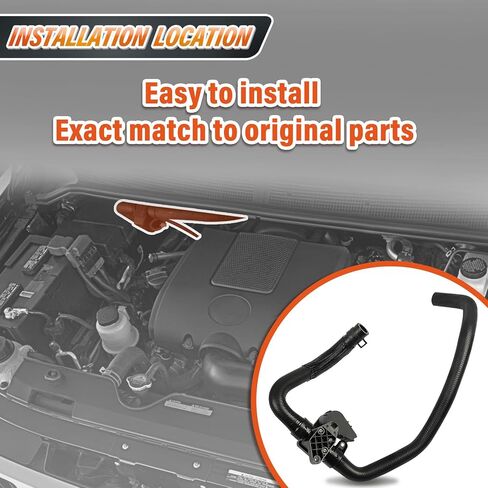صمام التحكم في خرطوم مدخل وحدة السخان متوافق مع Nissan Armada 2004-2015 5.6L Infiniti QX56 2006-2010 5.6L يستبدل 92400ZW10A 92400-ZW10A in Saudi Arabia