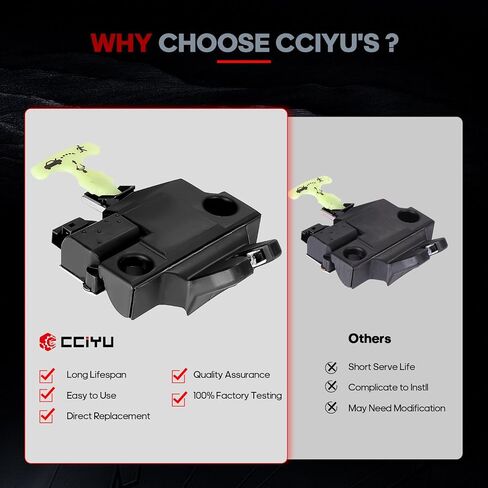 CCIYU Door Lock Actuator Fit for Toyota Camry 2007 2008 2009 2010 2011, Rear Trunk Latch Door Lock Actuator Assembly, Replaces # 64600-06010 64600-33120 931-860 in Saudi Arabia