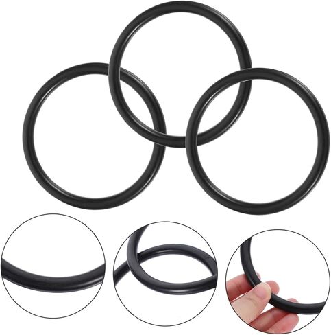 3pcs Music Bowl Washer Washers Cristal O Ring Singing Bowl Cushion Ring Sound Bowl Pad Rubber O- Ring for Playing Crystal Singing Bowl Singing Bowl Pad Decor Sound Bowl Mat Rubber in Saudi Arabia