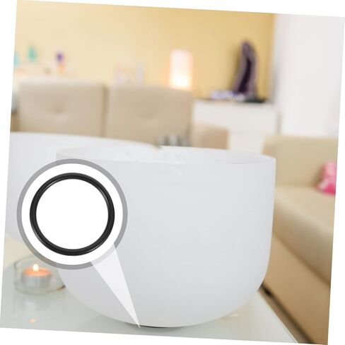 3pcs Music Bowl Washer Washers Cristal O Ring Singing Bowl Cushion Ring Sound Bowl Pad Rubber O- Ring for Playing Crystal Singing Bowl Singing Bowl Pad Decor Sound Bowl Mat Rubber in Saudi Arabia