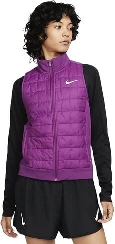 سترة جري للنساء من Nike Therma-FIT ذات حشوة صناعية، Viotech، صغير in Saudi Arabia