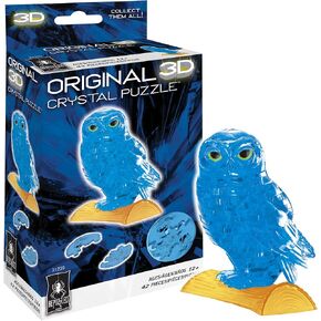 BePuzzled, Owl Original 3D Crystal Puzzle, Collect Them All, for Puzzlers Ages 12 and Up