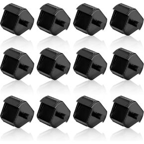 12pcs Tape Dispenser Core, Plastic Tape Dispenser Replacement Core Transparent Tape Dispenser Roll Insert Tape Dispenser Parts for Office Home School Supplies